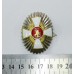 Кокарда офицеров георгиевского батальона охраны Ставки Верховного Главнокомандующего, образец 1916 года